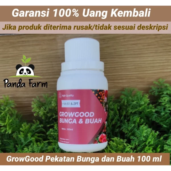 Growgood Pekatan Pupuk Bunga&buah Terbaik khusus fase Generatif 100ml - Gambar 7