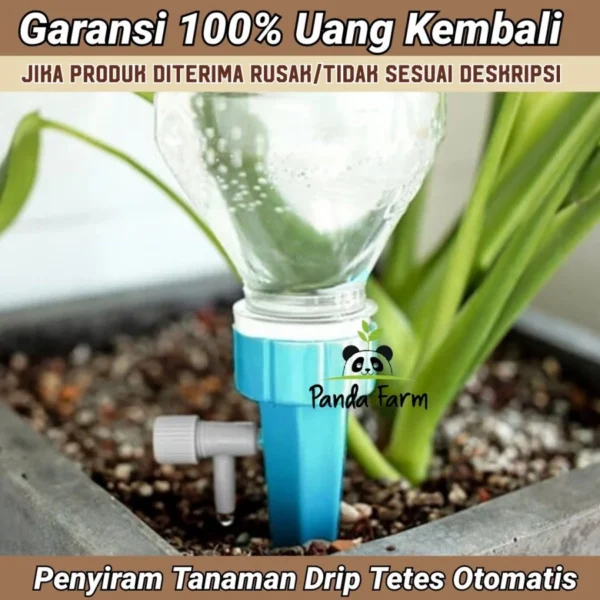 Penyiram Tanaman Otomatis Drip Tetes Cocok Dengan Botol Minuman - Gambar 4