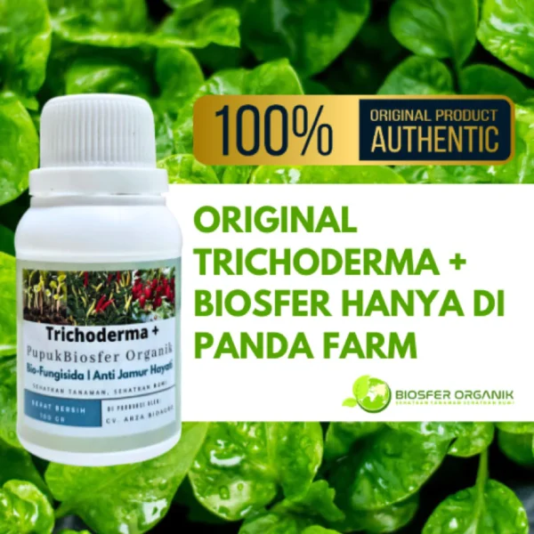 Bio-Fungisida Tricoderma Plus Pupuk Biosfer Anti Jamur Anti Layu-100gr - Gambar 3