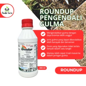 Herbisida Round Up pembasmi rumput gulma 200ml
