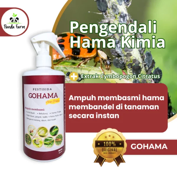 Pestisida GoHama Ampuh membasmi aneka jenis hama Praktis - 500ml