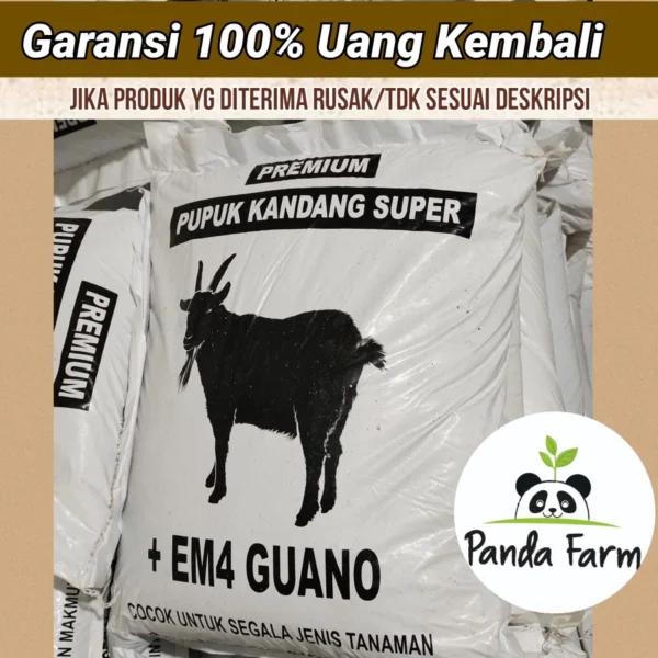 Pupuk Kandang Kambing EM4+Guano - Gambar 4