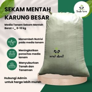 Media Tanam Sekam Mentah Gabah Padi 1 Karung Besar