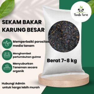 Media Tanam Sekam Bakar 1 Karung Besar